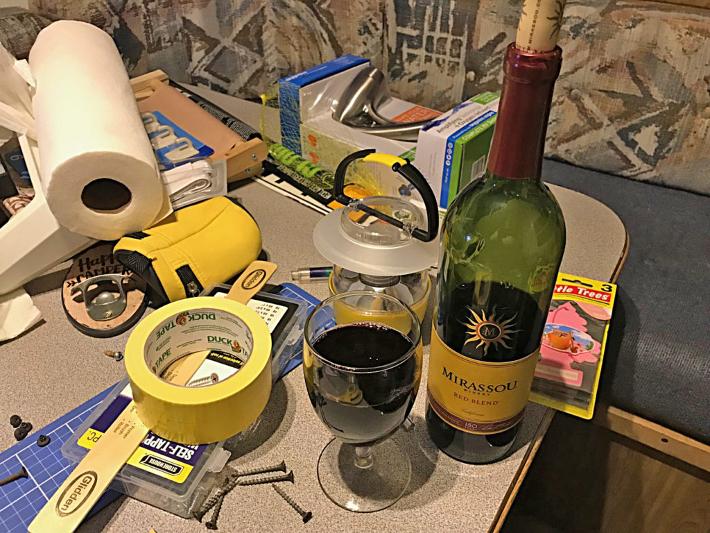 Wine and renos