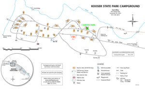 Kooser State Park Campground Map