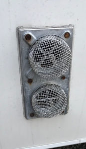 Trailer vent insect screen