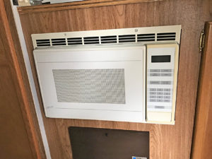 ugly old microwave