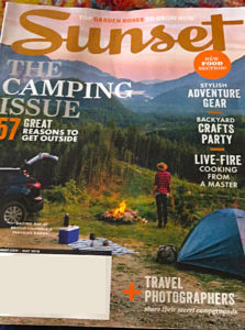 Sunset magazine - The Camping Issue