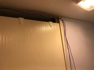 Routing Wires Along Door Top