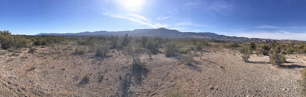 Taking Stock: the incredible view of the Mingus Mountains from my campground in Dead Horse State Park.