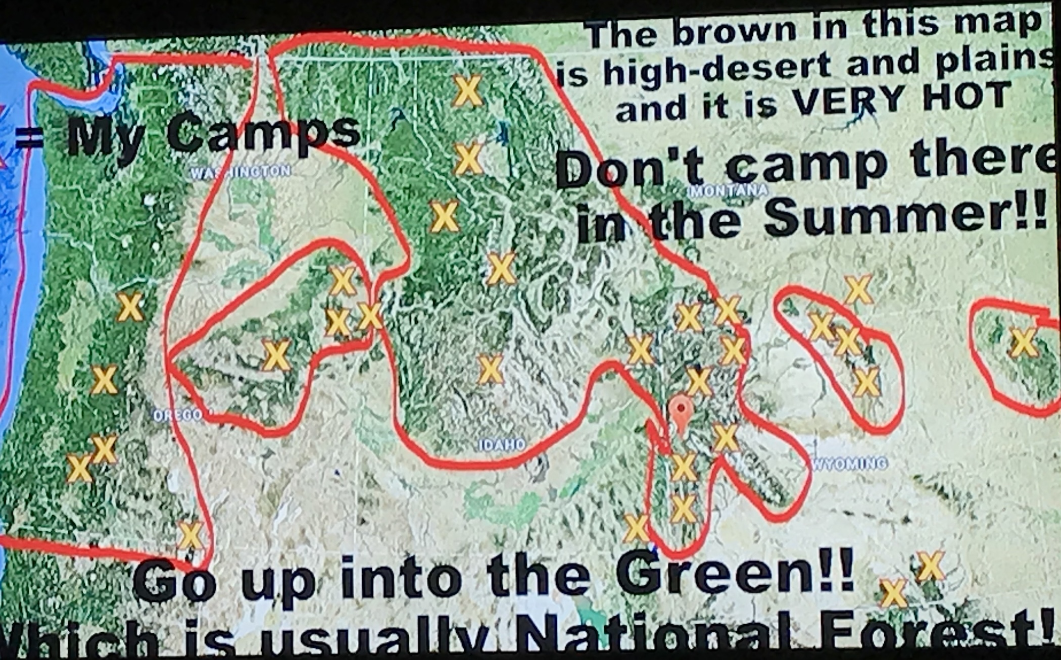 Wondering Where To Camp